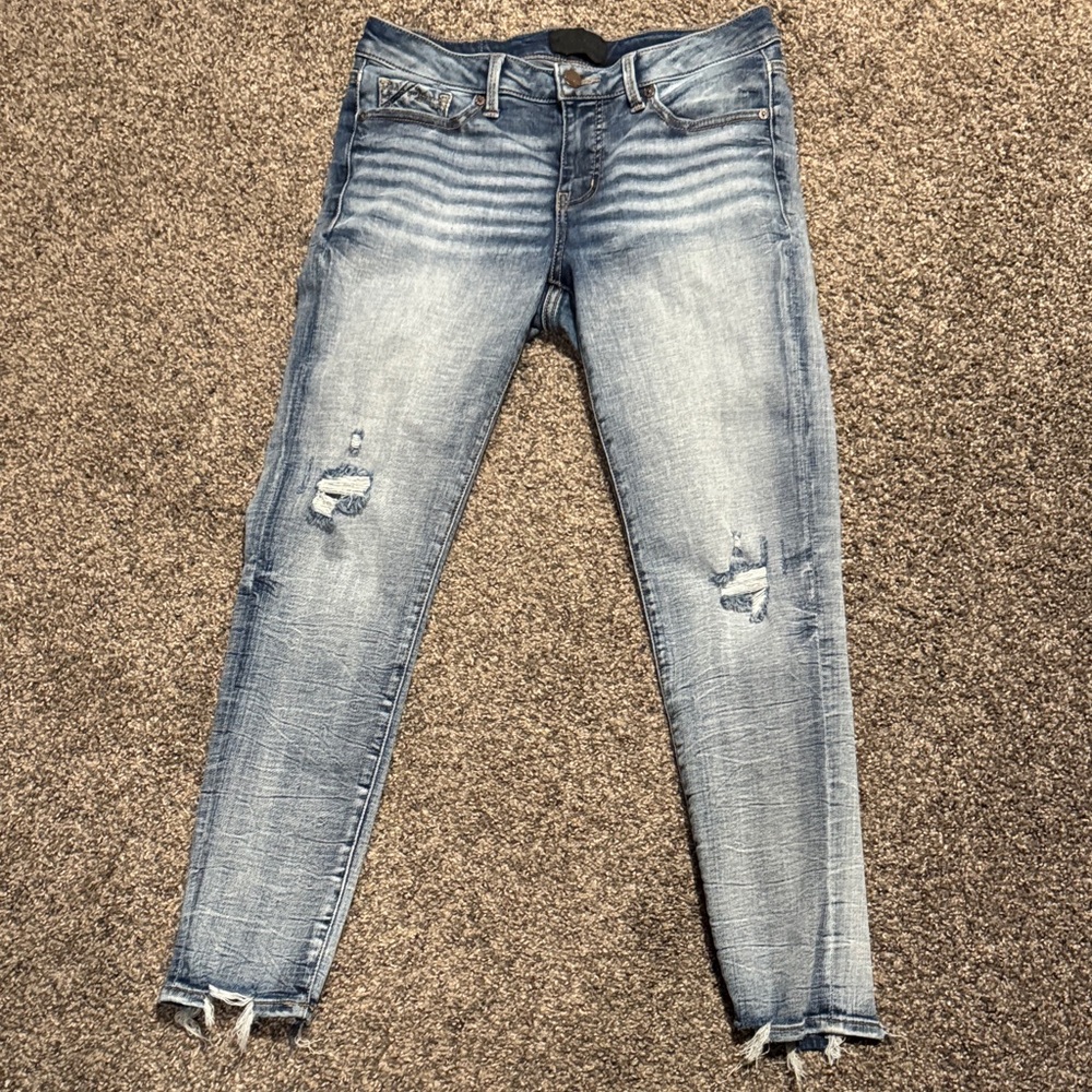 Buckle black fit no 53 mid-rise skinny jeans size 26 x 27